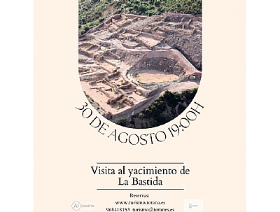 VISITA GUIADA AL YACIMIENTO ARGÁRICO DE LA BASTIDA, LA TROYA DE OCCIDENTE VISITA GUIADA AL YACIMIENTO ARGÁRICO DE LA BASTIDA, LA TROYA DE OCCIDENTE