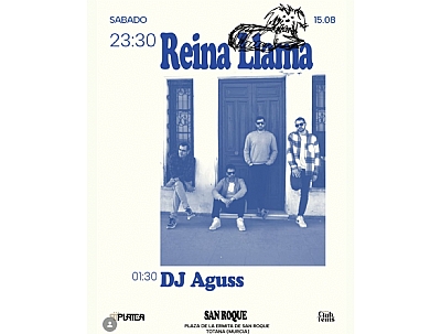 CONCIERTO REINA LLAMA EN LAS FIESTAS DE SAN ROQUE TOTANA