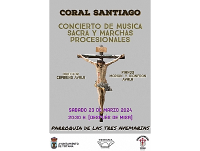 Concierto de Música Sacra y Procesionales Coral de Santiago