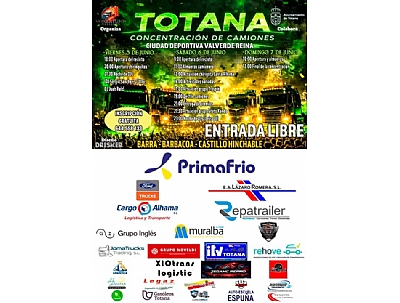 CONCENTRACION DE CAMIONES EN TOTANA