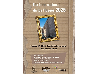 CONCIERTO LEO Y JUAN, DÍA INTERNACIONAL DE LOS MUSEOS 2025 CONCIERTO LEO Y JUAN, DÍA INTERNACIONAL DE LOS MUSEOS 2025