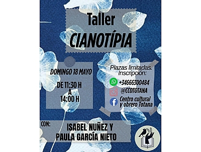 TALLER CIANOTÍPIA TALLER CIANOTÍPIA