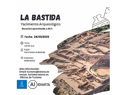 VISITA GUIADA AL YACIMIENTO ARGÁRICO DE LA BASTIDA , LA TROYA DE OCCIDENTE VISITA GUIADA AL YACIMIENTO ARGÁRICO DE LA BASTIDA , LA TROYA DE OCCIDENTE