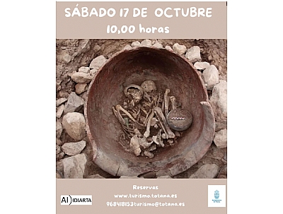 VISITA GUIADA AL YACIMIENTO ARGÁRICO DE LA BASTIDA, LA TROYA DE OCCIDENTE 17 de OCTUBRE