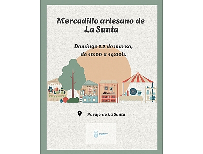Mercadillo artesano de La Santa