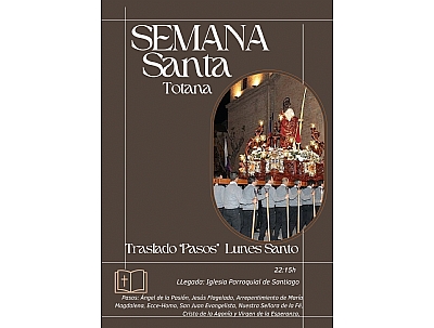 Traslado de Tronos Lunes Santo