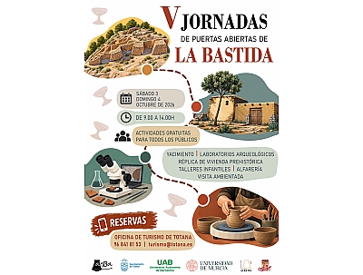 V JORNADAS PUERTAS ABIERTAS LA BASTIDA. 4 DE OCTUBRE.