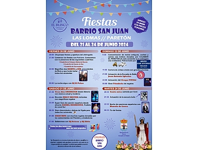 FIESTA BARRIO SAN JUAN LAS LOMAS EL PARETÓN FIESTA BARRIO SAN JUAN LAS LOMAS EL PARETÓN