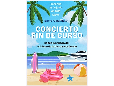 CONCIERTO FIN DE CURSO BANDA DE MÚSICA IES JUAN DE LA CIERVA Y CODORNIU CONCIERTO FIN DE CURSO BANDA DE MÚSICA IES JUAN DE LA CIERVA Y CODORNIU