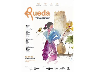 RUEDA 2026. FERIA DE TURISMO INTERIOR EN TOTANA. 17 DE OCTUBRE RUEDA 2026. FERIA DE TURISMO INTERIOR EN TOTANA. 17 DE OCTUBRE