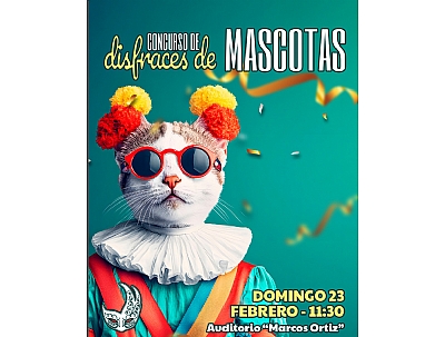  CONCURSO DE DISFRACES DE MASCOTAS CARNAVALES 2025