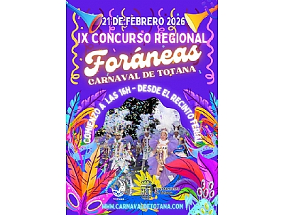 DESFILE DEL IX CONCURSO REGIONAL DE CARNAVAL