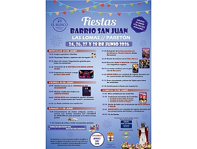 FIESTAS BARRIO DE SAN JUAN. LAS LOMAS / PARETÓN