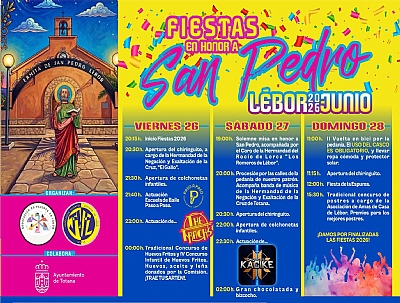 FIESTAS EN HONOR A SAN PEDRO. LÉBOR