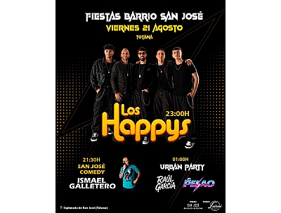 CONCIERTO DE LOS HAPPYS  CON MOTIVO DE LAS FIESTAS DE SAN JOSE EN TOTANA