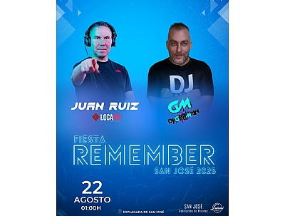 FIESTA REMEMBER SAN JOSÉ 2025 FIESTA REMEMBER SAN JOSÉ 2025