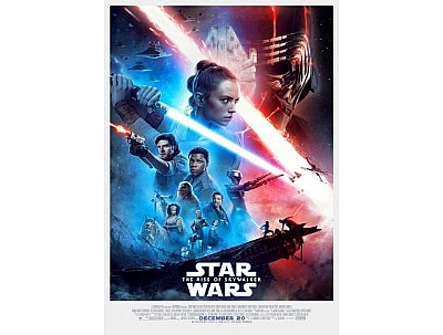 Cine: Star Wars Episodio IX: El Ascenso de Skywalker (pases 18:00 y 20:00)