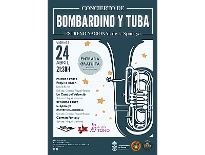 CONCIERTO DE BOMBARDINO Y TUBA