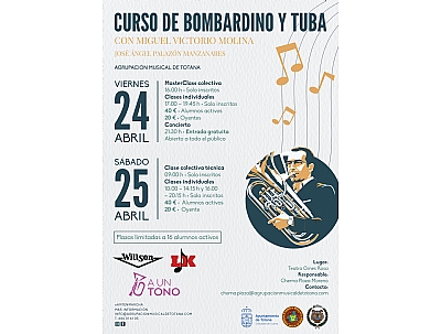 CURSO DE BOMBARDINO Y TUBA