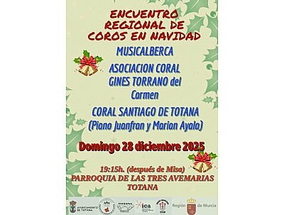ENCUENTRO REGIONAL DE CORAS EN  NAVIDAD 