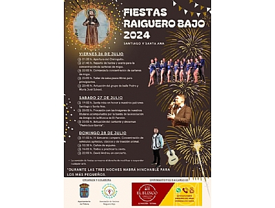 FIESTAS RAIGUERO BAJO 2024