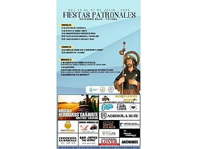 FIESTAS PATRONALES RAIGUERO BAJO TOTANA 2025 FIESTAS PATRONALES RAIGUERO BAJO TOTANA 2025