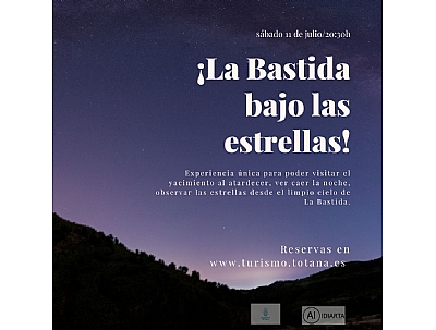 VISITA GUIADA AL YACIMIENTO ARGÁRICO DE LA BASTIDA, AL ATARDECER