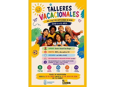 TALLERES VACACIONALES