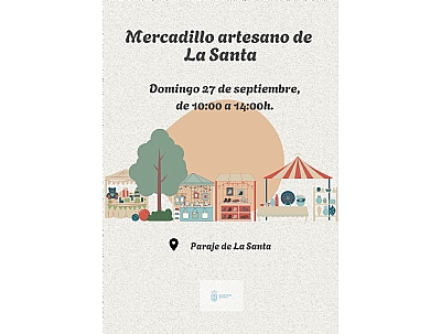 MERCADILLO ARTESANO DE LA SANTA. SEPTIEMBRE 2026