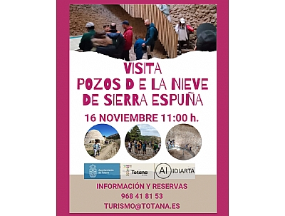 VISITA A LOS POZOS DE LA NIEVE DE SIERRA ESPUÑA