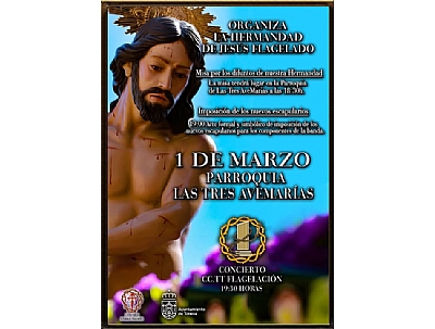 CONCIERTO DE CORNETAS Y TAMBORES LA FLAGELACIÓN CONCIERTO DE CORNETAS Y TAMBORES LA FLAGELACIÓN