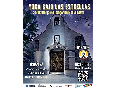 YOGA BAJO LAS ESTRELLAS.
