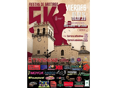 FIESTAS DE SANTIAGO. RUNNIING 5000 m.