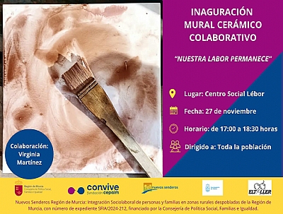 NAUGURACIÓN MURAL CERÁMICO COLABORATIVO 