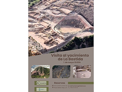 VISITA GUIADA AL YACIMIENTO  DE LA BASTIDA