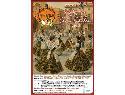 FOLCLORE EN LAS FIESTAS DE SANTA EULALIA 2025