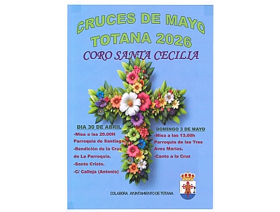 CRUCES DE MAYO TOTANA 2026. CORO SANTA CECILIA.