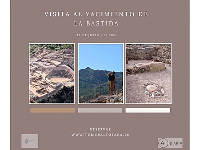 VISITA GUIADA AL YACIMIENTO ARGÁRICO DE LA BASTIDA, LA TROYA DE OCCIDENTE