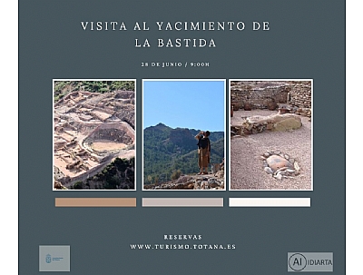 VISITA GUIADA AL YACIMIENTO ARGÁRICO DE LA BASTIDA, LA TROYA DE OCCIDENTE