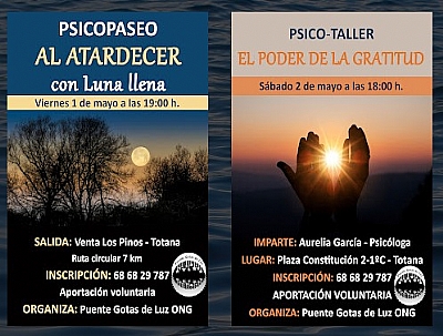 PSICO-TALLER. EL PODER DE LA GRATITUD